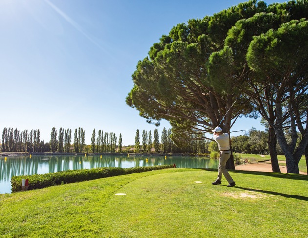 Abschlag zur 6. Excellence Golf Trophy