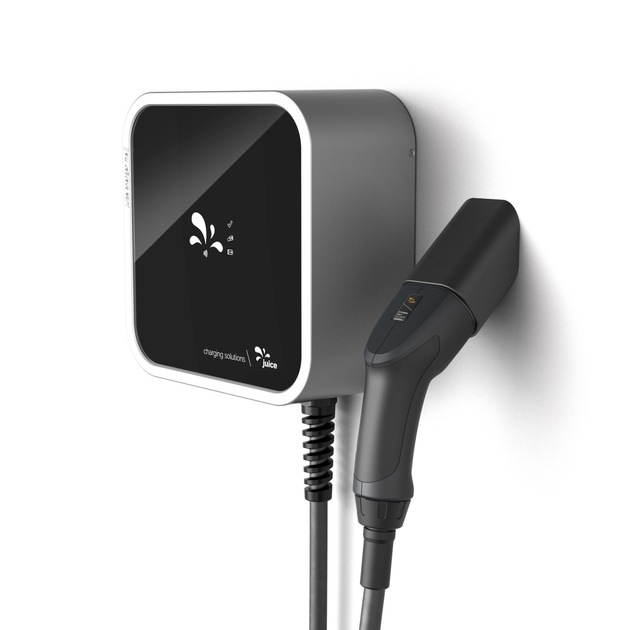 Comunicato stampa: JUICE CHARGER me 3: al suo lancio commerciale, la versione più recente della wallbox vince il Red Dot Design Award