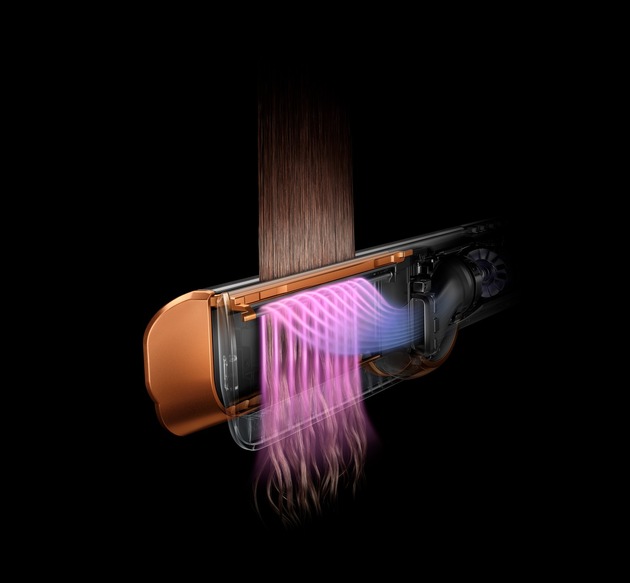 Dyson lance un nouveau lisseur : l&#039;Airstrait sèche et lisse les cheveux en douceur avec de l&#039;air - Adieu aux plaques chauffantes