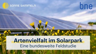 Bundesverband Neue Energiewirtschaft e.V. (bne): Solarparks unterstützen die Artenvielfalt in unserer Kulturlandschaft