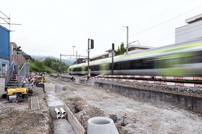 Stazione ferroviaria di Littau: l